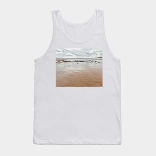 Sand, Sea, and Stones, Sculpted by the Sea. Tank Top